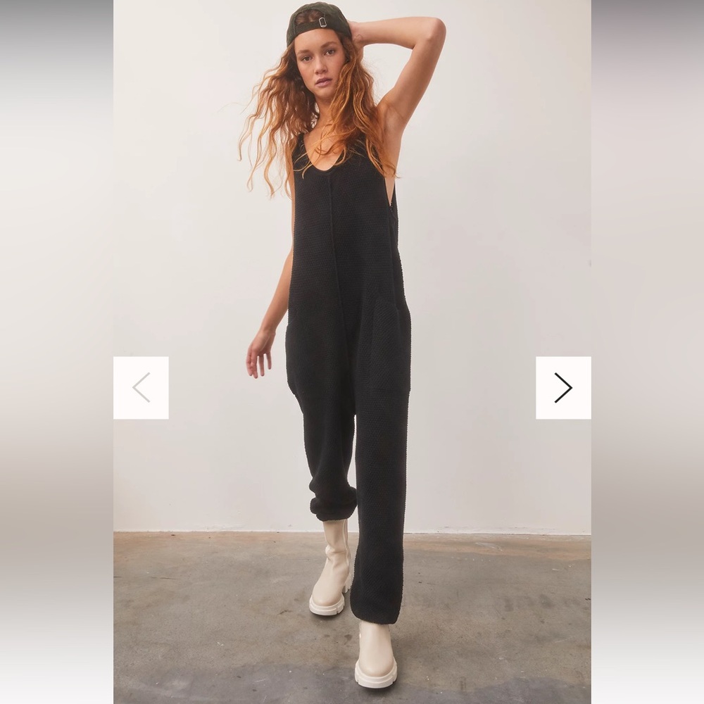 Free People Hailee Sweater Black Jumper XS